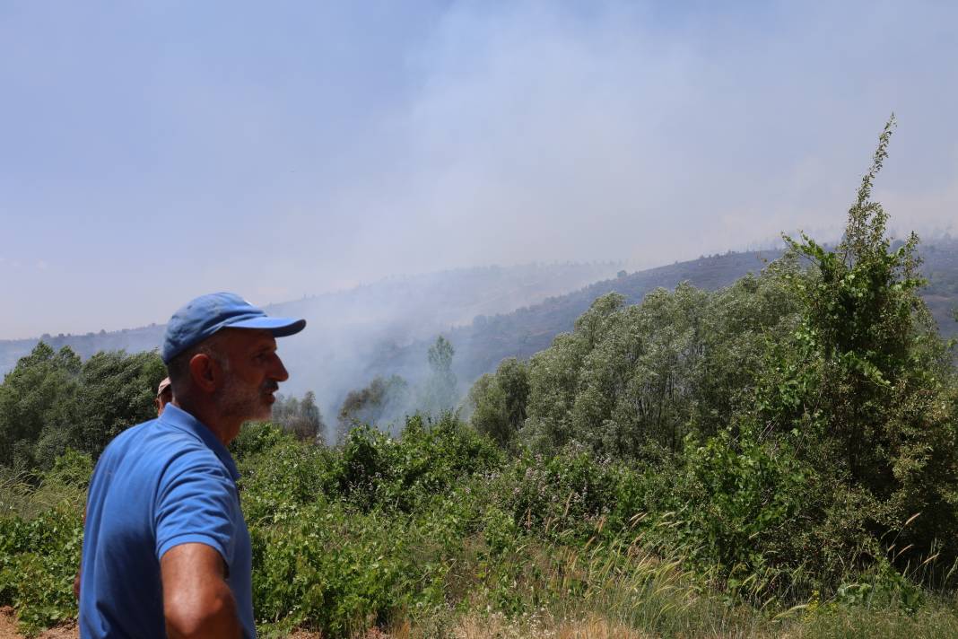 Elazığ'da orman yangını 36